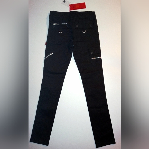Tripp Nyc Zipper Pants Size 25/1 - Picture 2 of 12